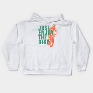 Bike Life Just Enjoy the Ride Kids Hoodie